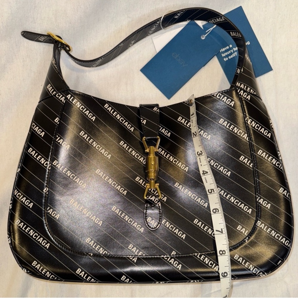 Gucci x Balenciaga Leather Medium Jackie 1961 Hobo - Picture 5 of 12